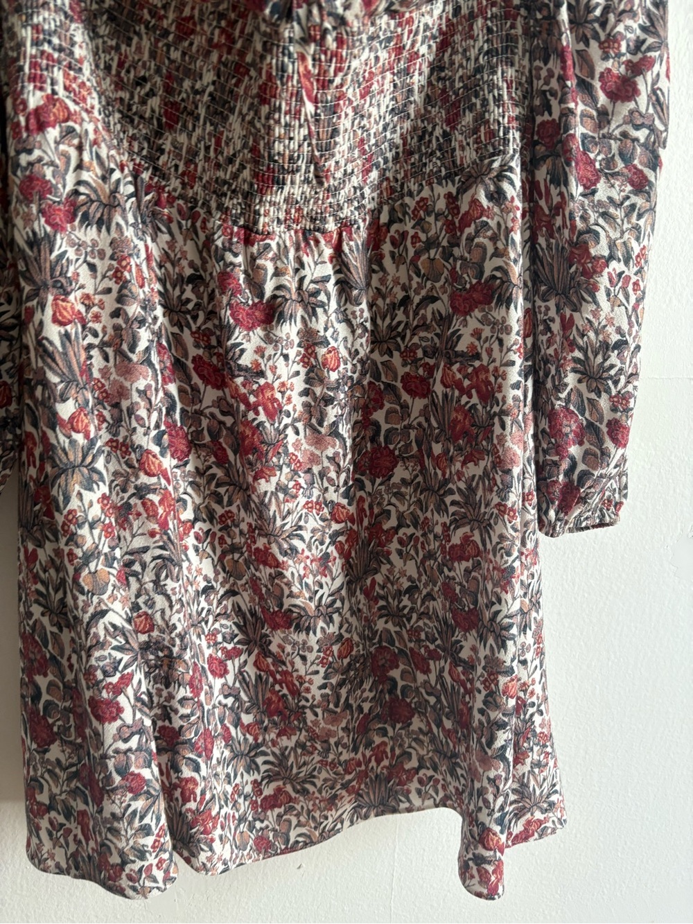 Aritzia Sunday Best Sz M Cruise Floral Cottagecore Romantic Short Dress - Picture 6 of 11